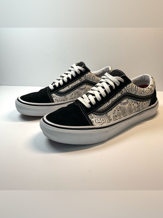 Vans Shoes - Vans Old Skool x Baker Bandana Black White Men 8 Women 9.5 Skate Shoes